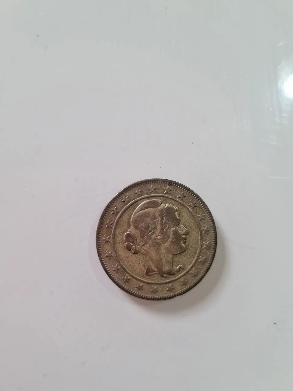 MOEDA ANTIGA 2000 REIS 1924 - Foto 2