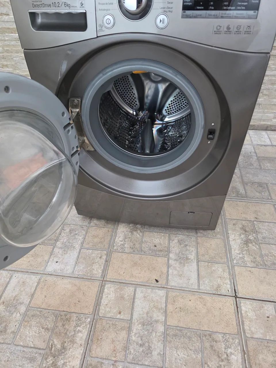 Lava e seca LG 10 kg - Foto 2