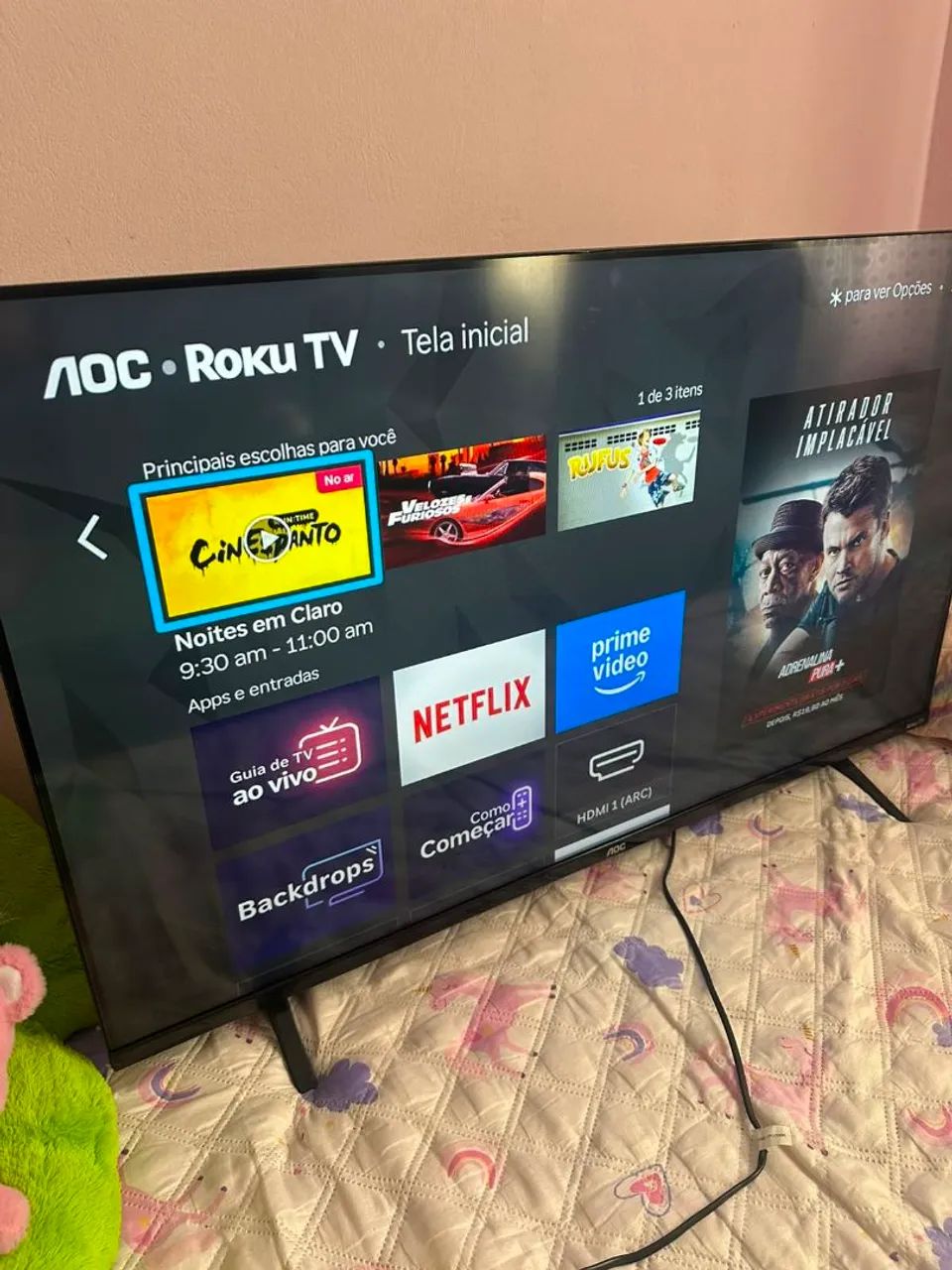Tv SMART 43 semi nova 999,99 - Foto 2