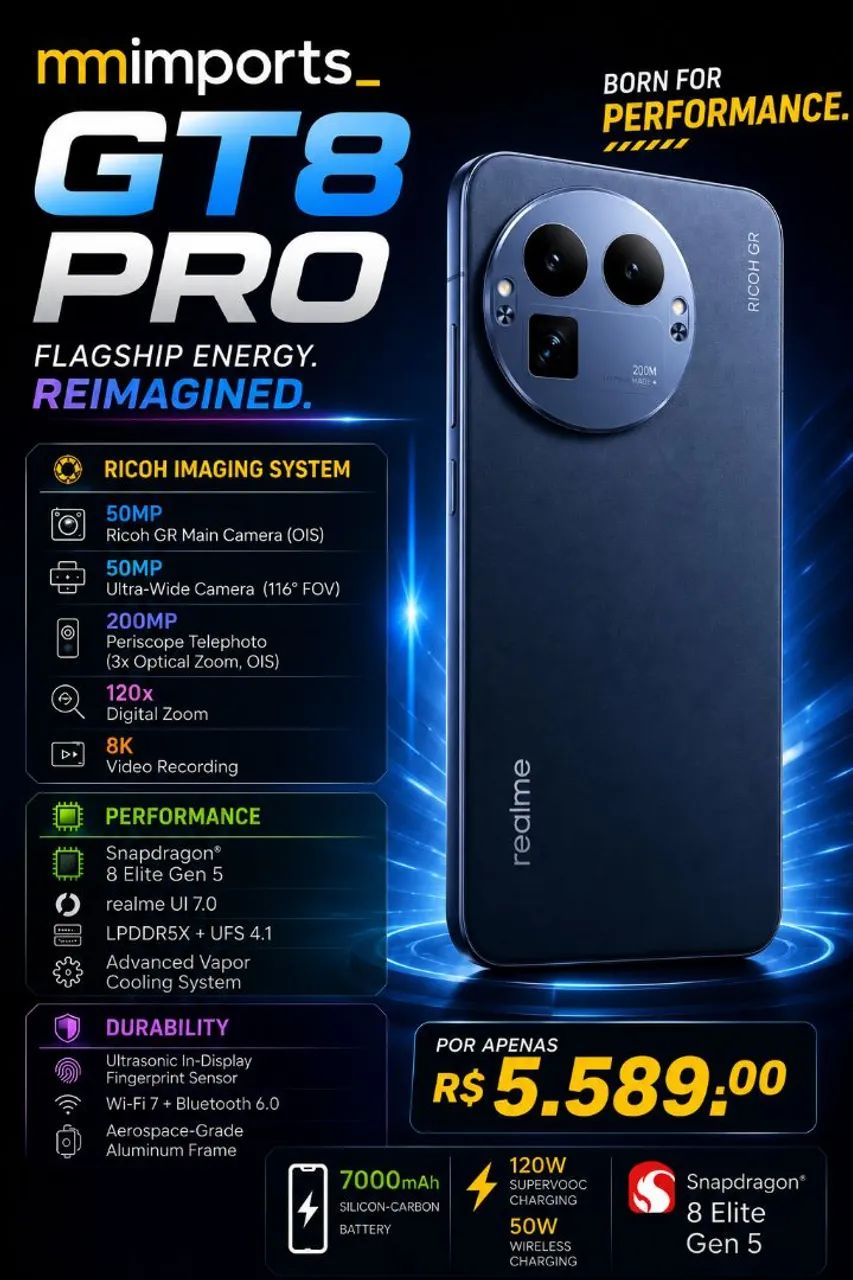 Realme GT8 Pro 512gb LANÇAMENTO  - Foto 2