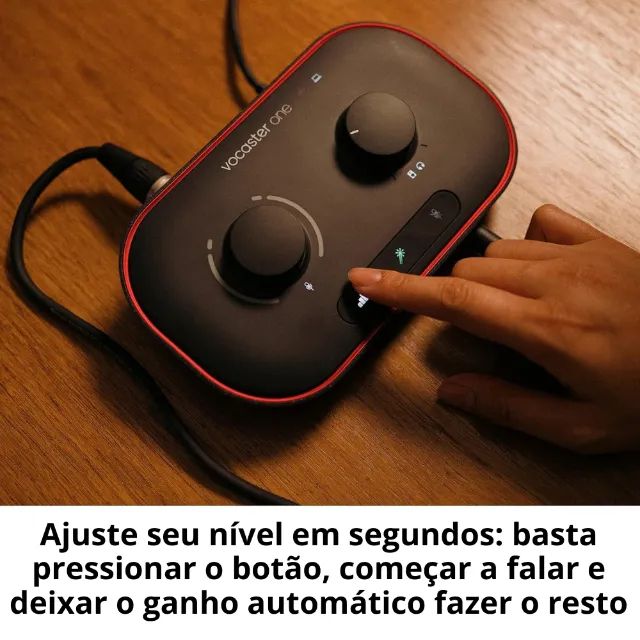 Vocaster One Interface De Audio Podcast Focusrite - Foto 4