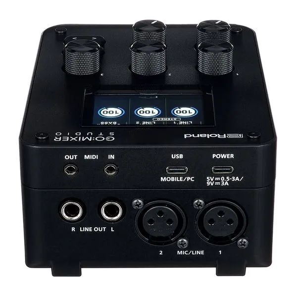 Interface Roland GO:MIXER STUDIO | Interface e mixer de áudio Go Mixer Studio - Foto 3