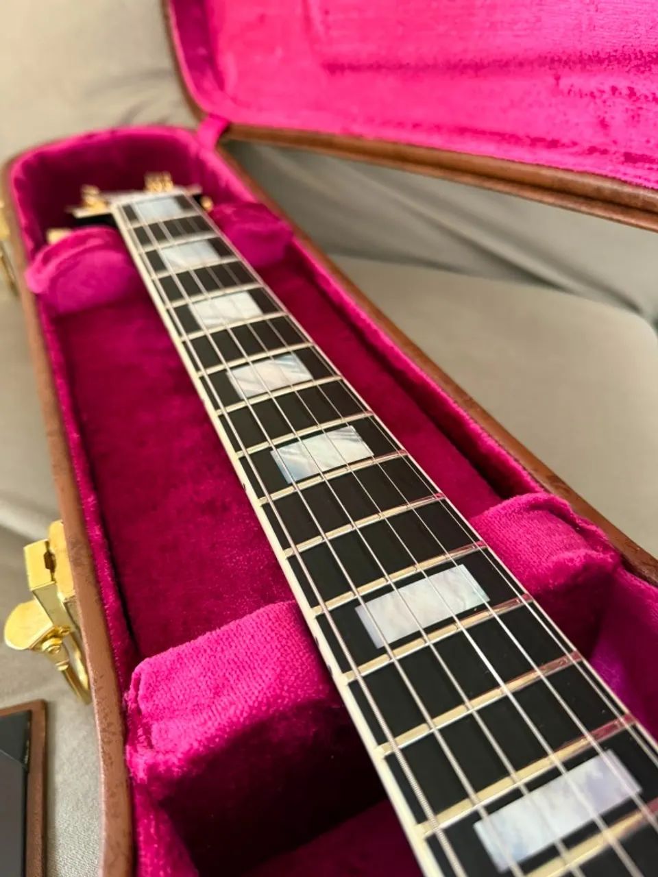 Gibson Les Paul Custom Ebony 2016 - Foto 4