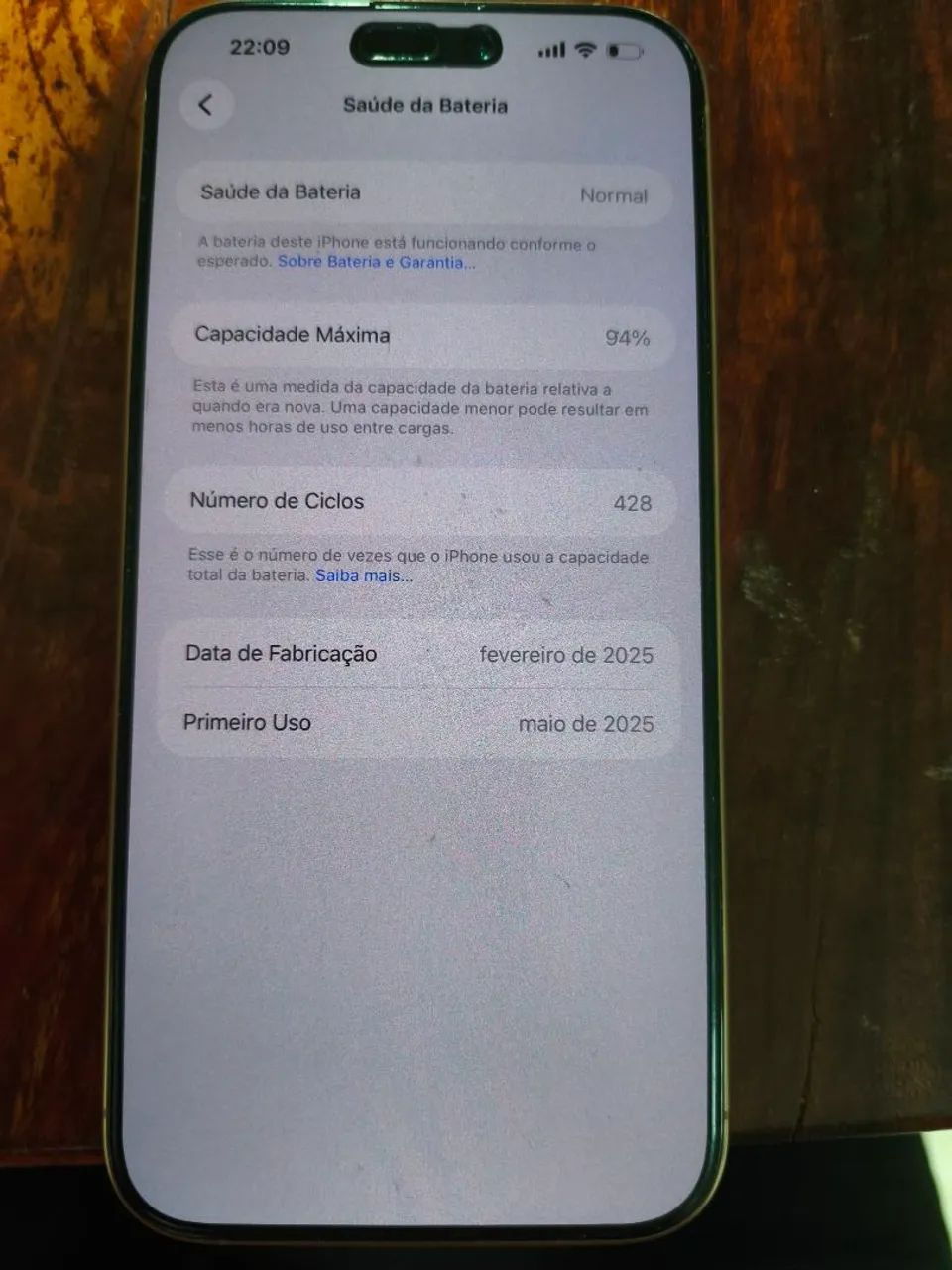 iPhone 16 pro Max 256 deserte ( única dona) - Foto 5
