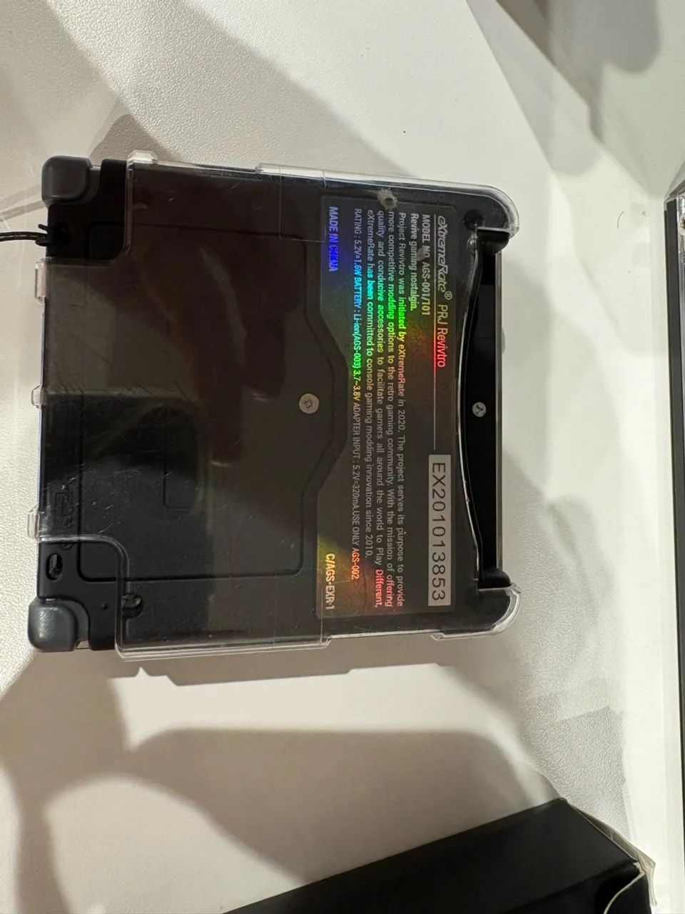 GBA SP AGS 101 com tela ips e Everdrive EZ Flash Omega - Foto 3