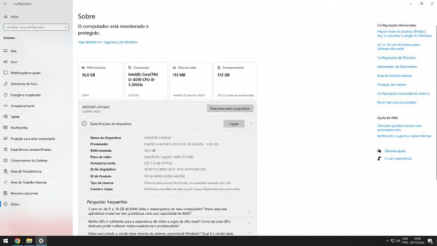 Computador i5 4590