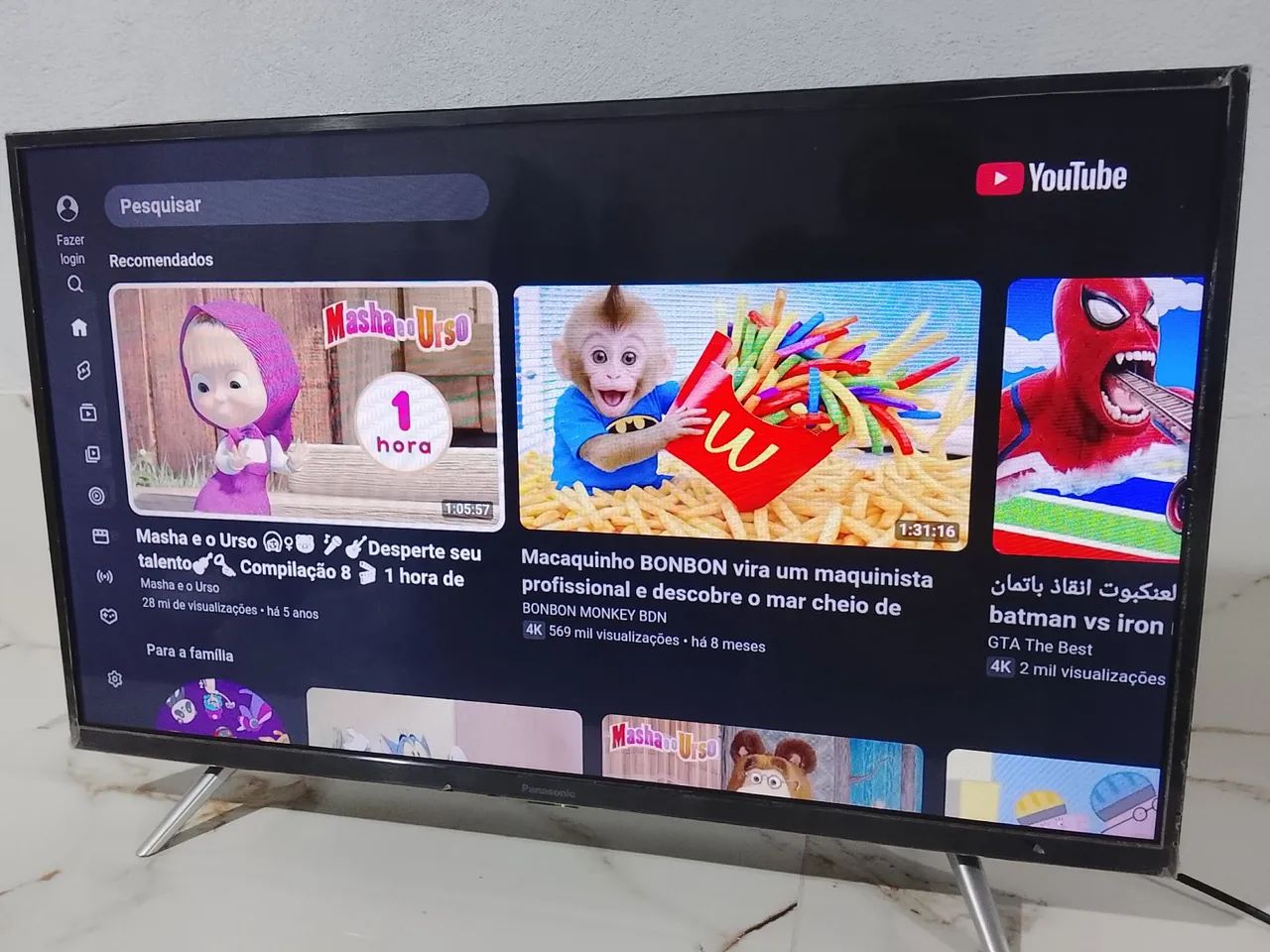 Smart tv Panasonic 32 polegadas,em perfeito estado!!! - Foto 4