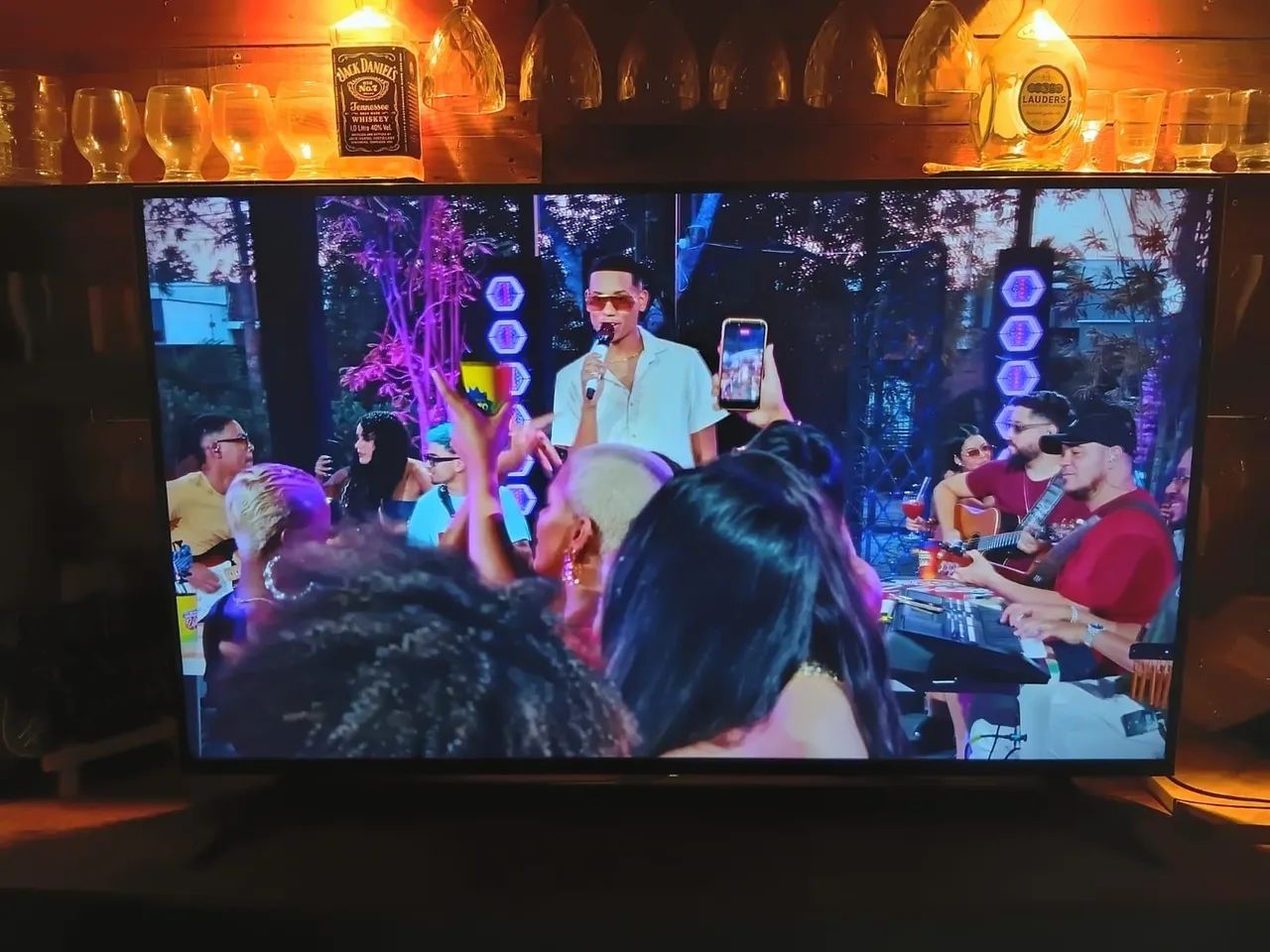 Vendo smart tv Tcl de 55 polegadas nova Android Alexa comando de voz e bluetooth 4k - Foto 4