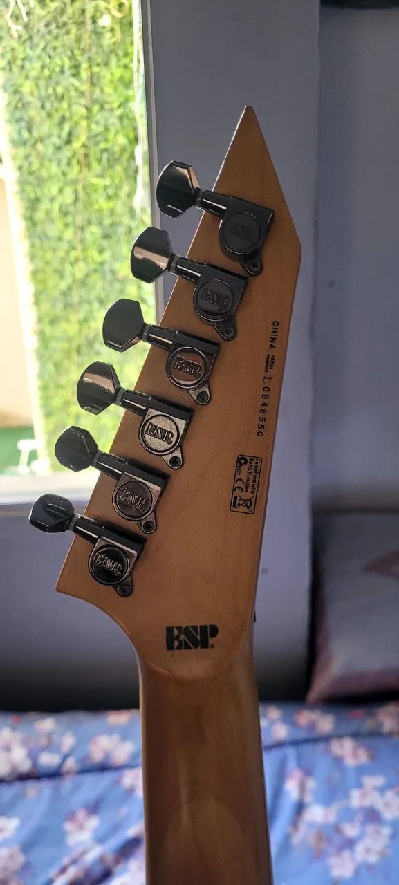 Guitarra ESP LTD M-103FM Ponte Gotoh e EMG - Foto 5