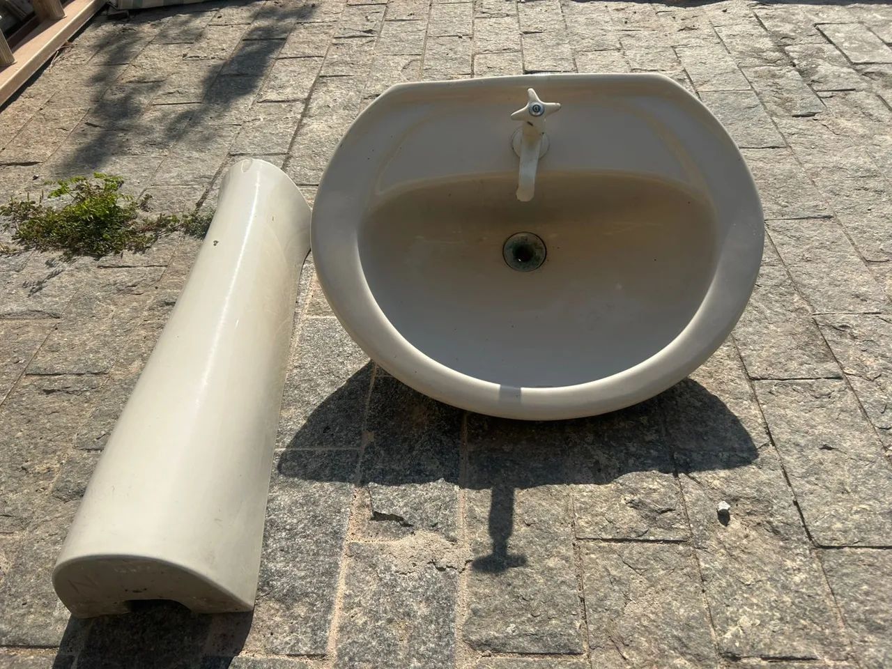 Cuba com torneira e coluna para banheiro - Foto 4
