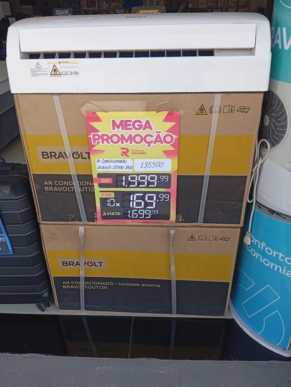 Ar condicionado Bravolt 12 mil BTUS  - Foto 2