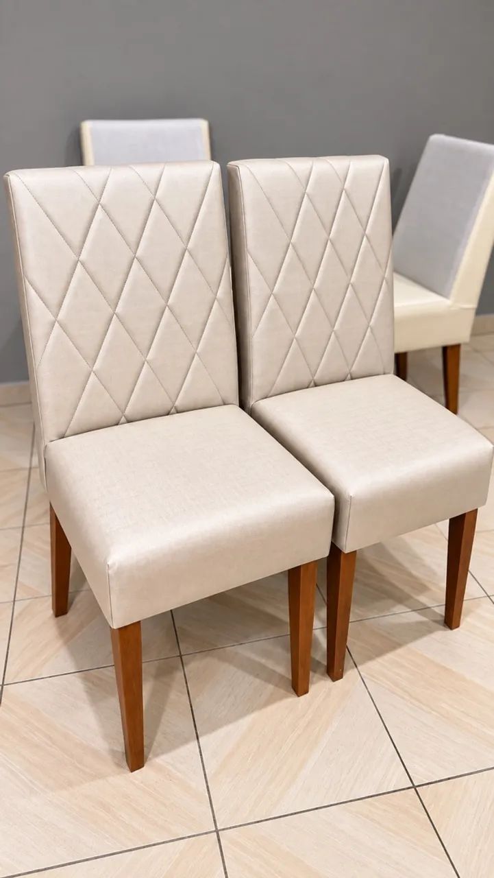 Cadeiras para sala de jantar em valor promocional - Foto 4