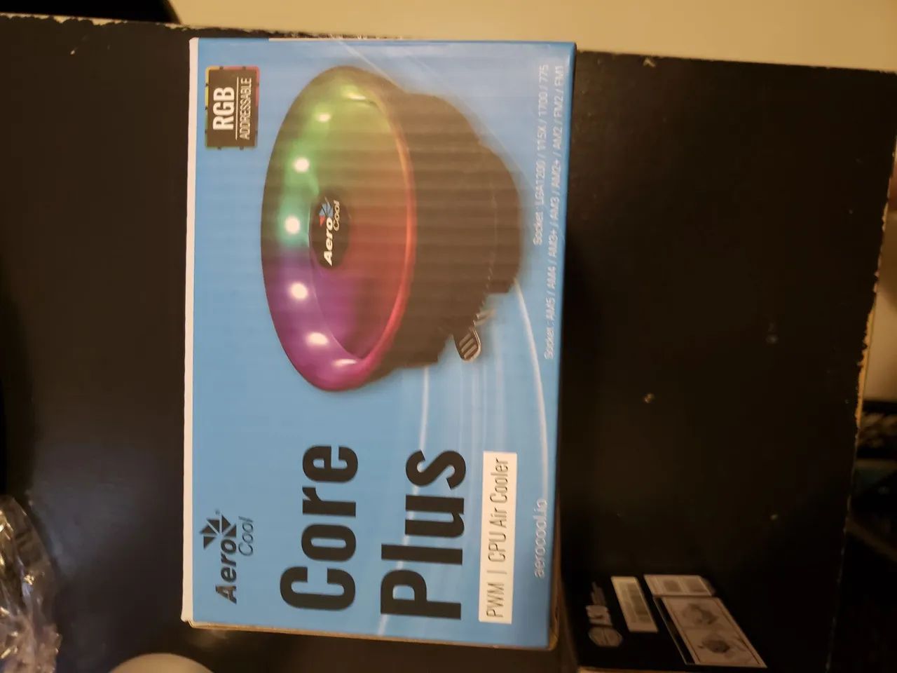 Cooler Processador Aerocool Core Plus ARGB