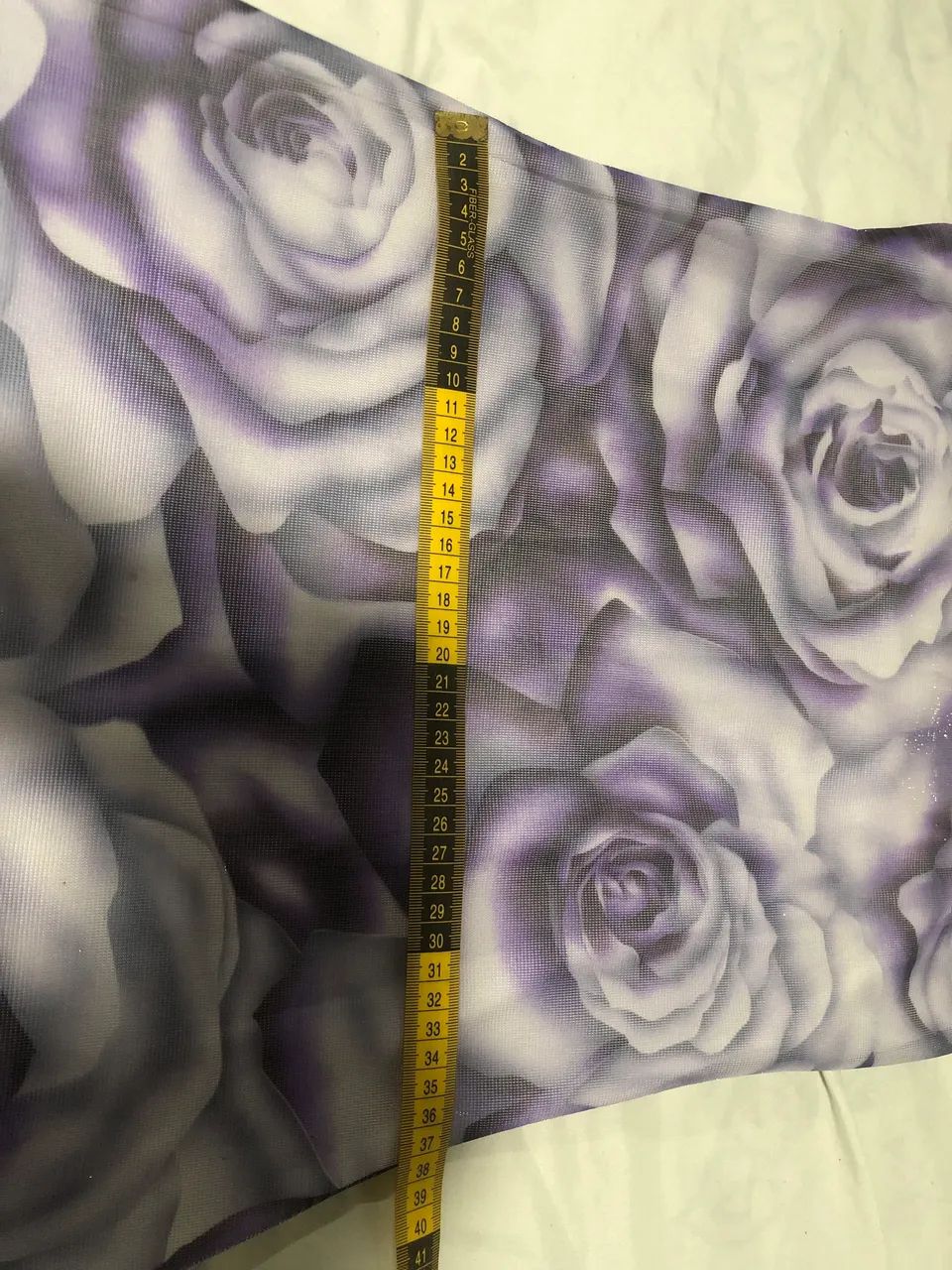 Vestido roxo com rosas (Anos 90 ou 2000) - Foto 5