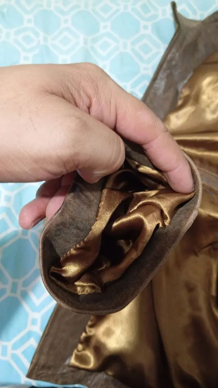 Jaqueta de couro masculina - Foto 3