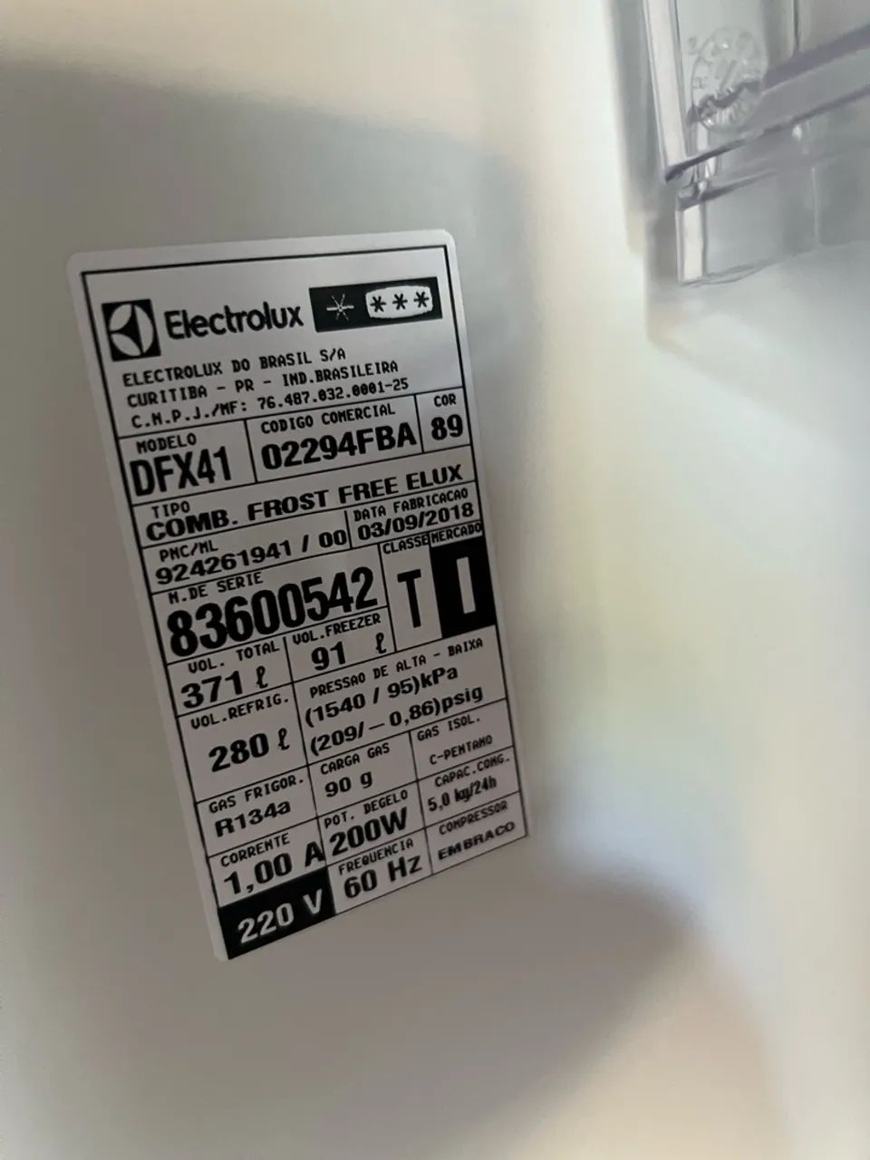 GELADEIRA ELETROLUX INOX  - Foto 2
