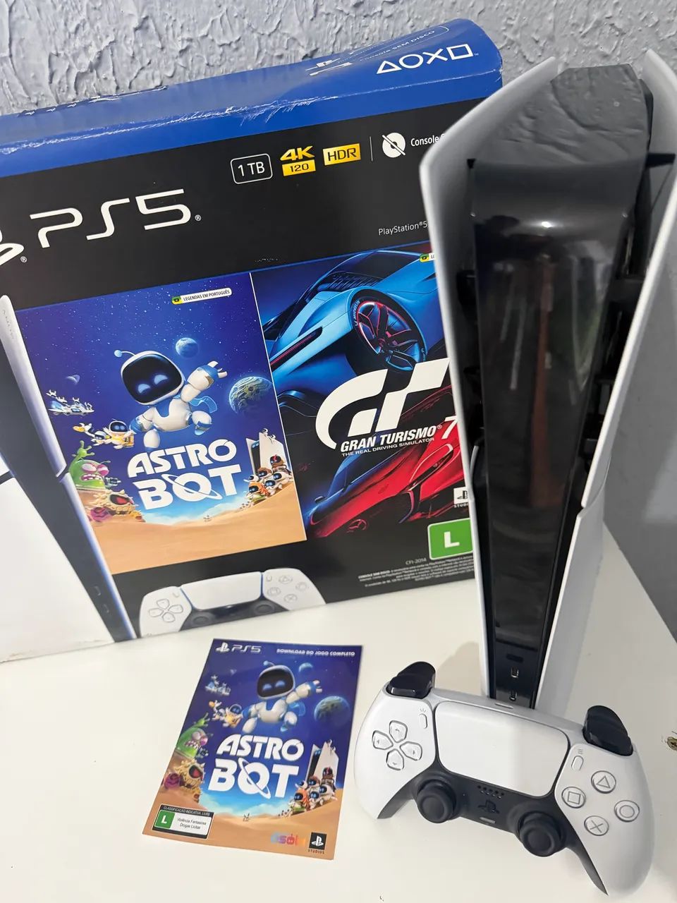 PS5 slim mídia digital 1TB  - Foto 2