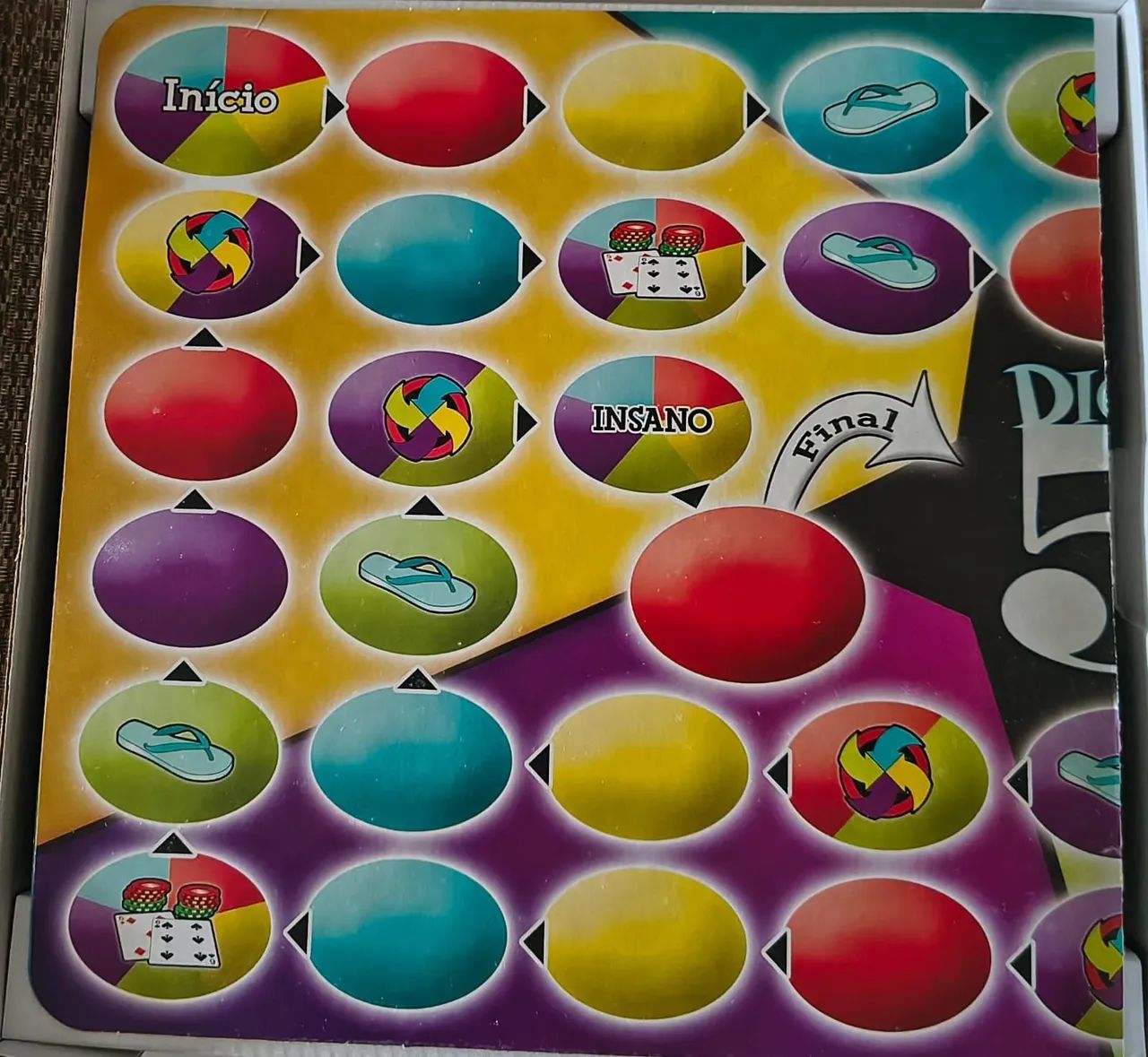 Diga 5 - Jogo de tabuleiro  - Foto 2