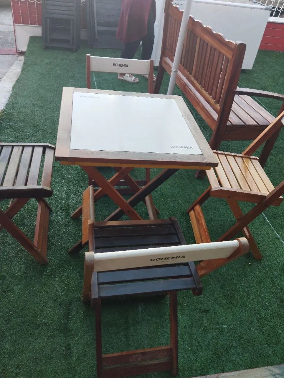 Mesa dobrável 
