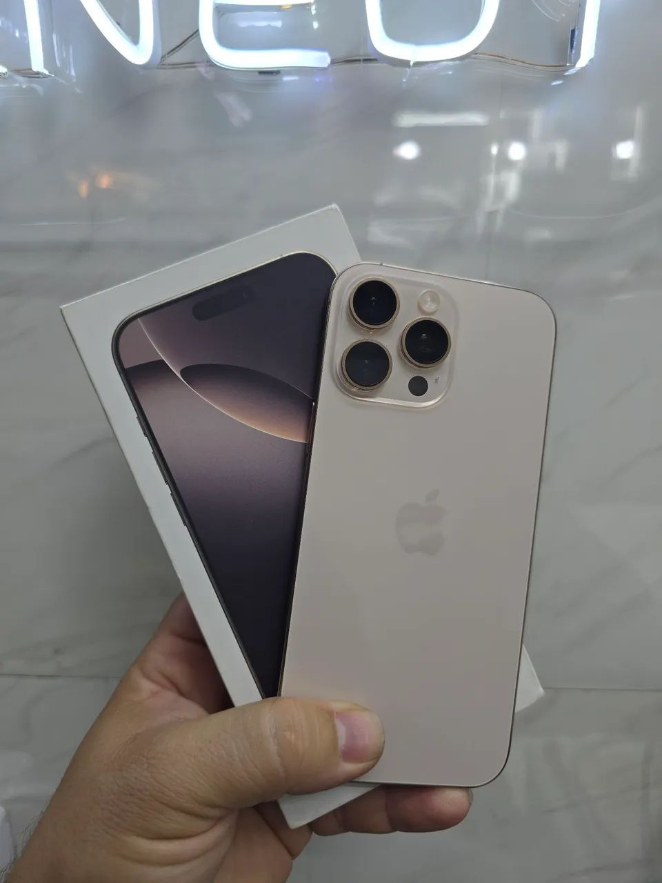 IPHONE 16 PRO MAX DESERT 256GB 90%