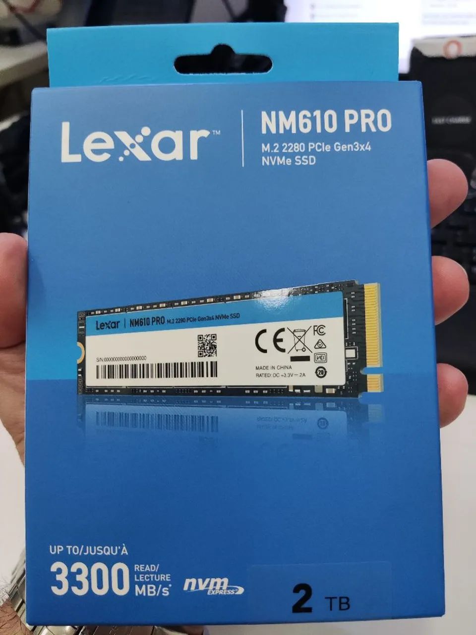 SSD 2TB LEXAR NVME M.2 2280 - Armazenamento - Várzea das Moças