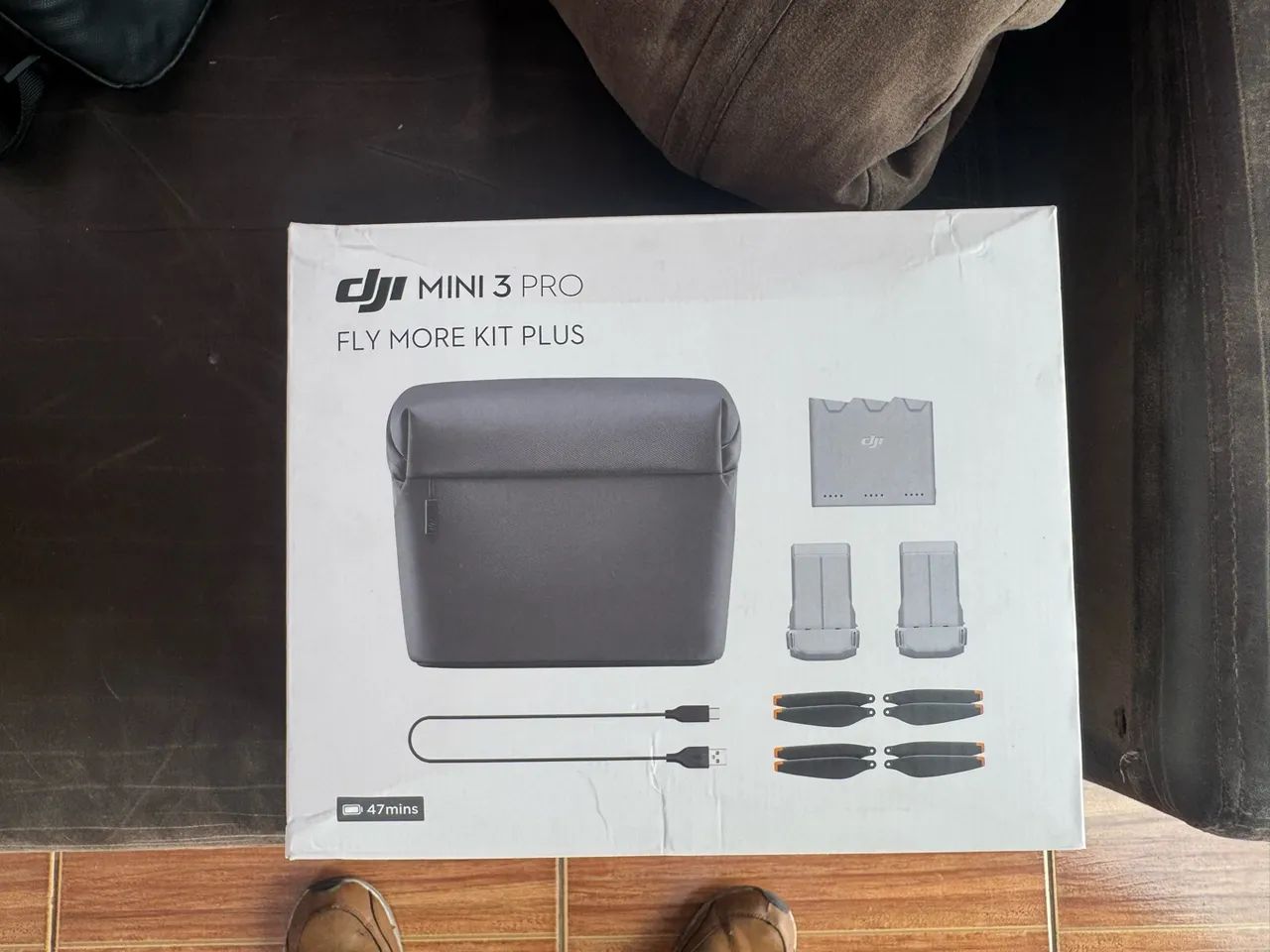 Drone Dji mini 3 PRO combo Fly More completo, troco em iphone - Foto 2