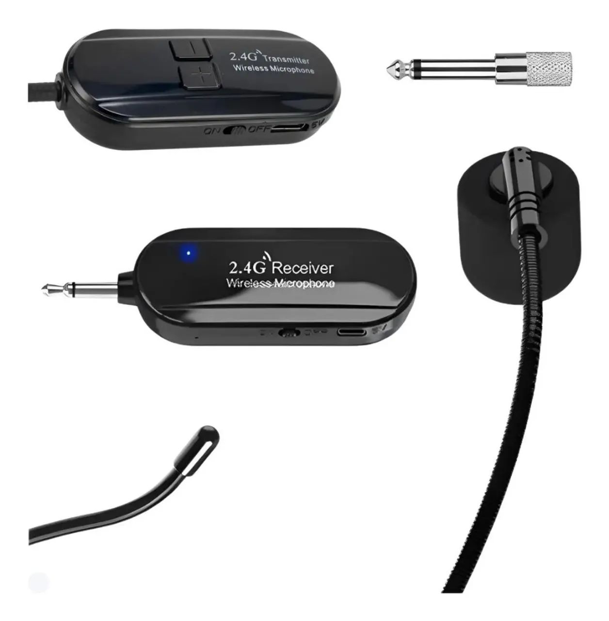 Microfone headset sem fio palestras, reuniões  - Foto 5