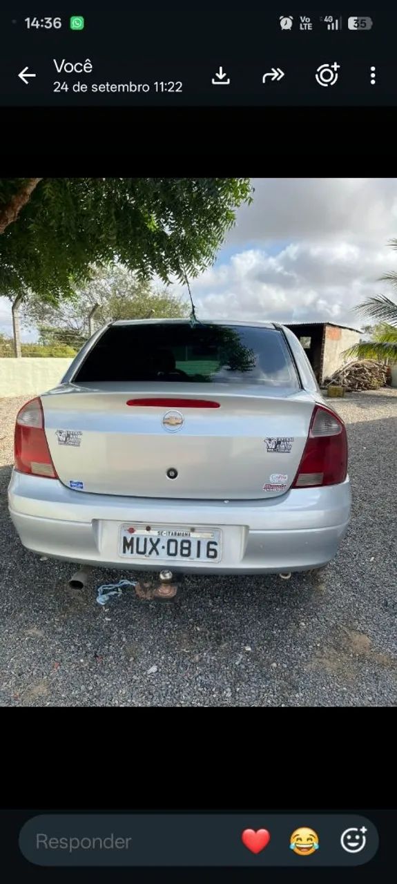 Chevrolet Corsa Sedan 1.8 MPFI 8V 102cv 4P 2003