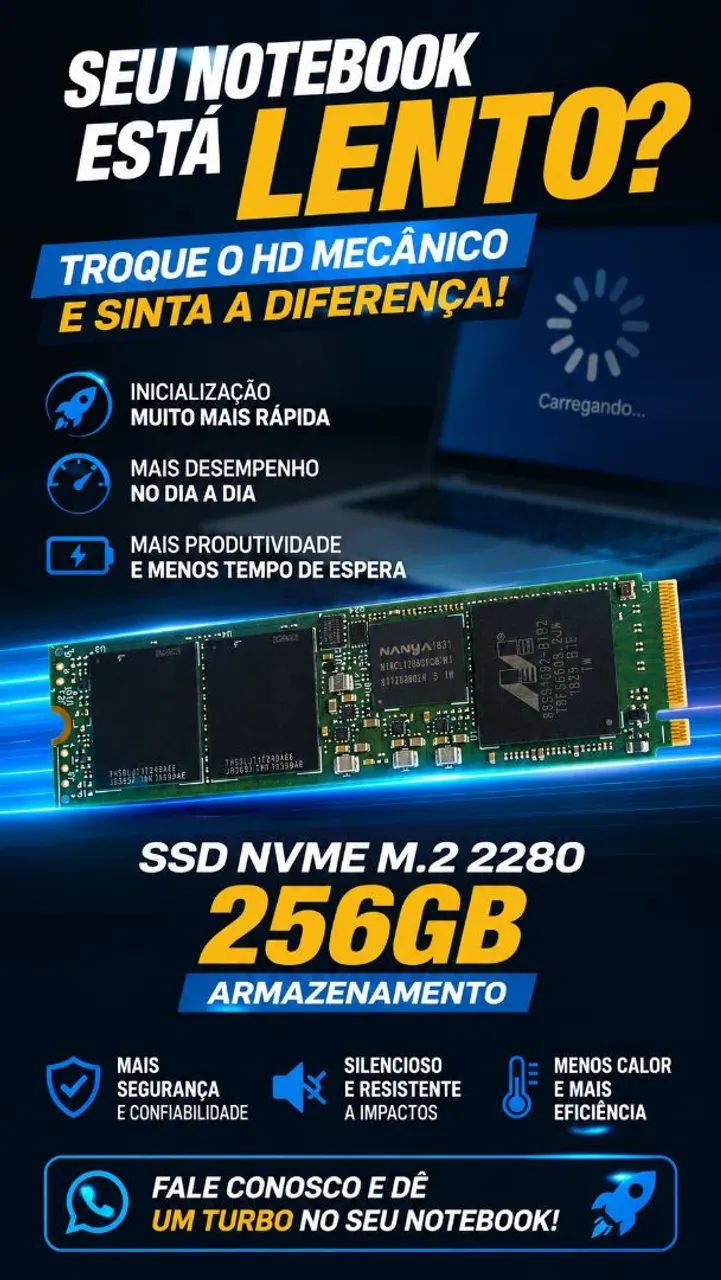 SSD NVME M2 2280 256GB 