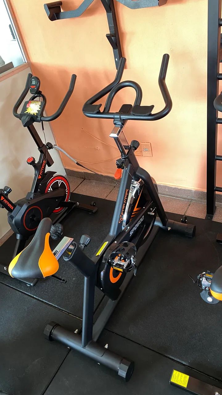 Bicicleta spinning profissional evolution sp 6000 - Foto 3