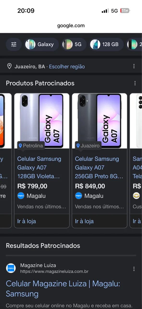 Celular Samsung a07 128G usado com marcas de uso - Foto 2