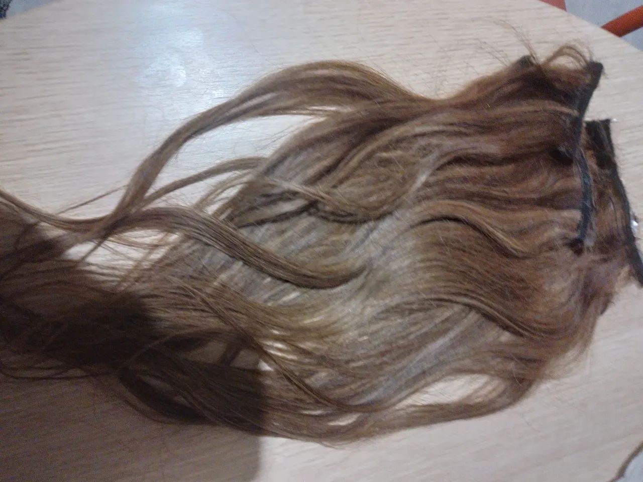 Cabelo humano perfeito com mechas faço preço mais baixo