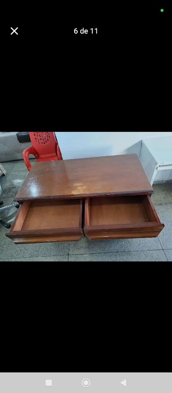 Escrivaninha de madeira  - Foto 2