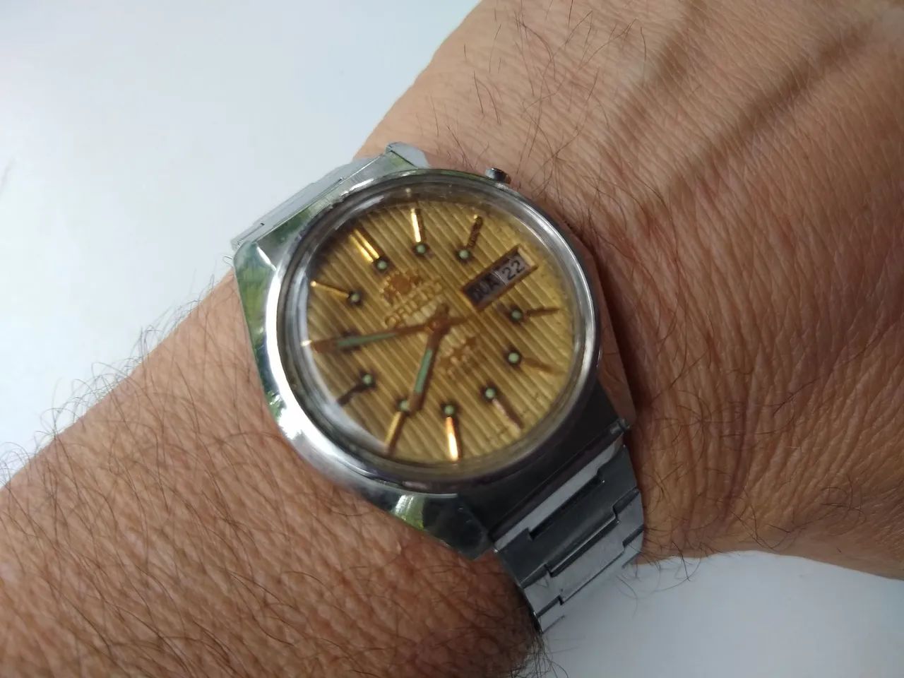 Relógio antigo Orient automático 