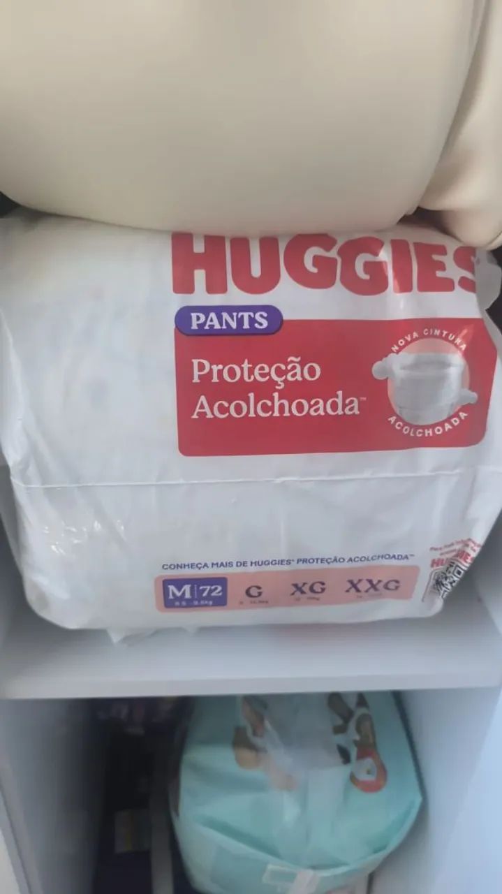 FRALDA HUGGIES PANTS M - Foto 2