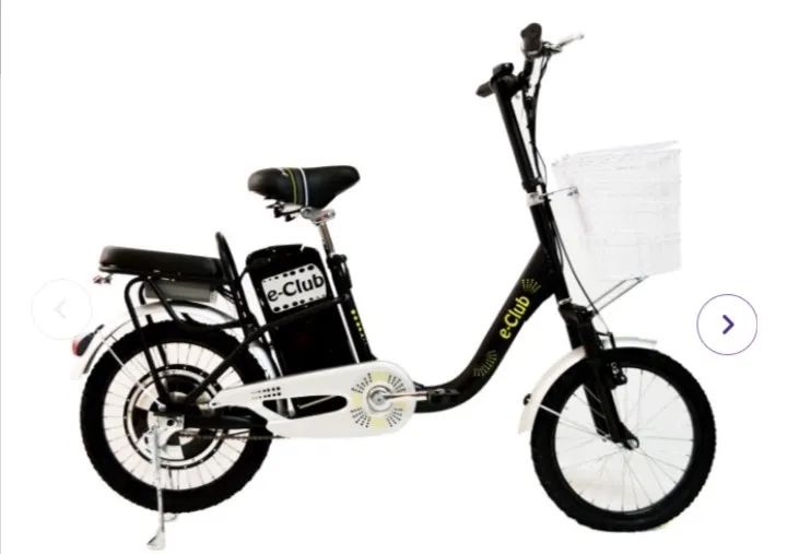 VENDO BICICLETA ELÉTRICA USADA  - Foto 5