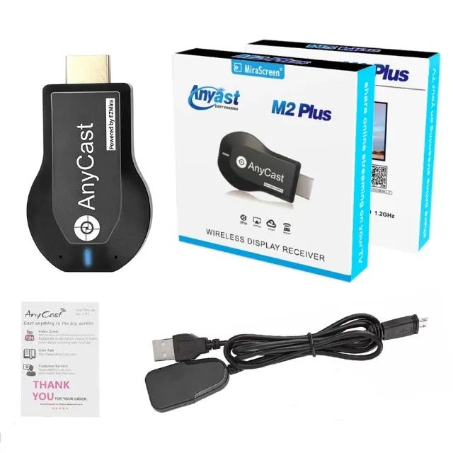 Anycast/MiraScreen Transforme sua TV em Smart TV (tipo chromecast) - Foto 2