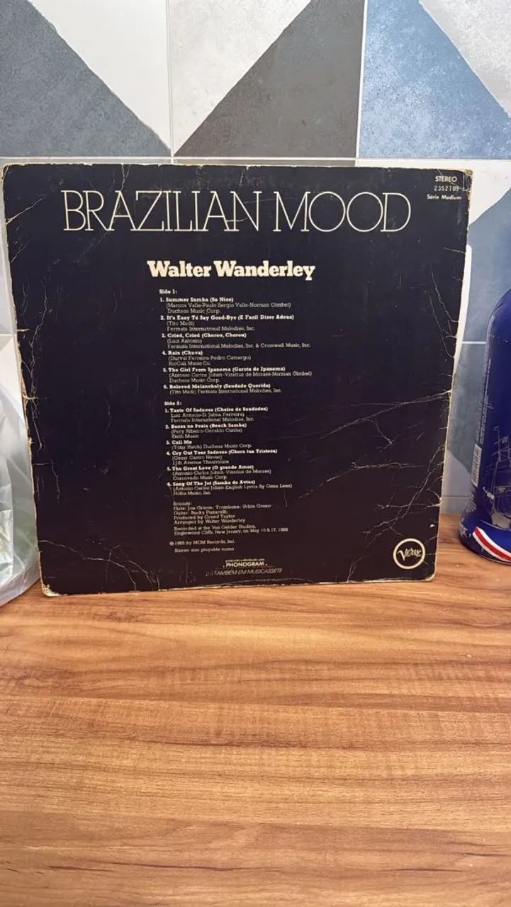 LP BRAZILIAN MOOD- WALTER WANDERLEY  - Foto 2