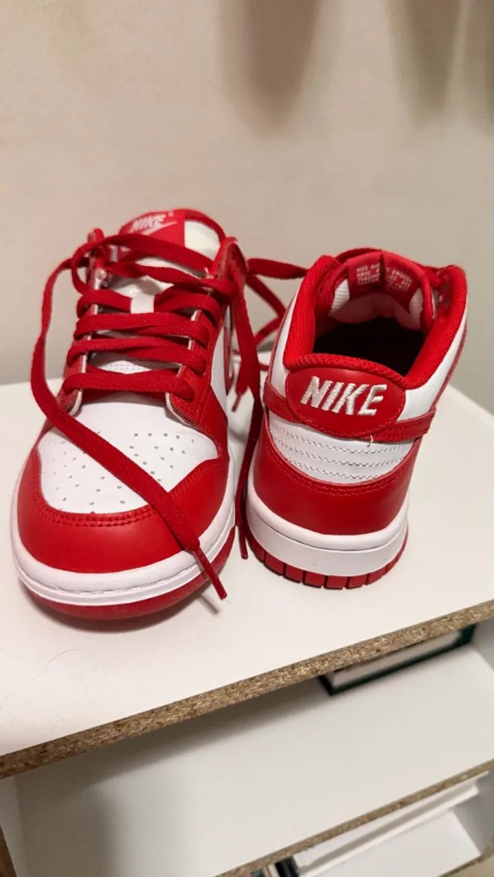 Nike Dunk Low University Vermelho - Foto 3