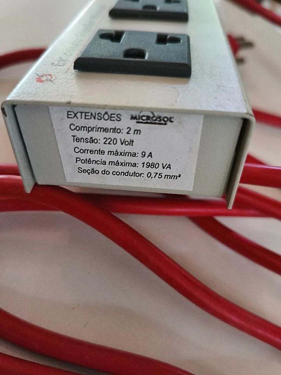 Fonte extensão Tripolar Microsol - Foto 3