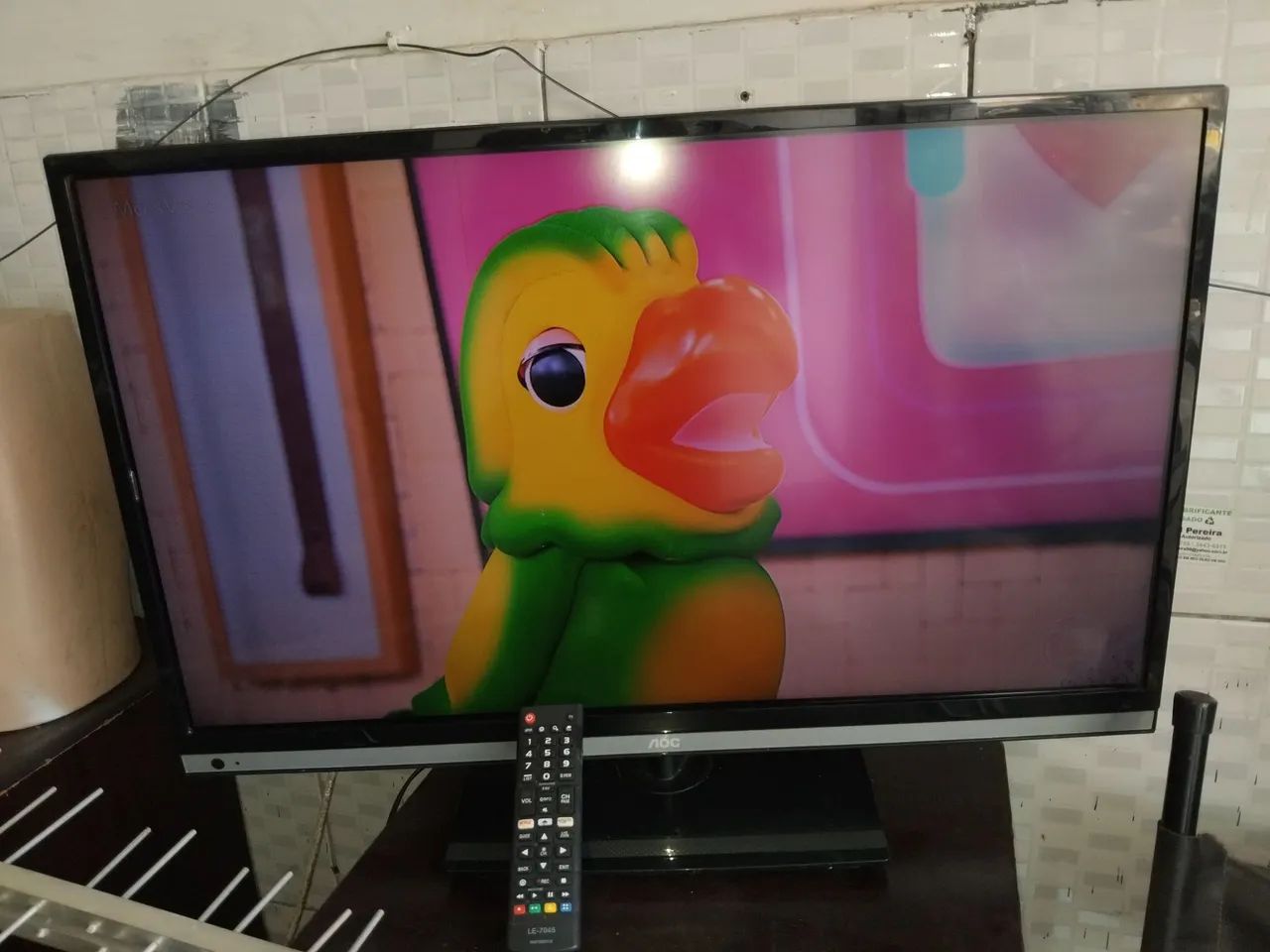 Tv smart 32" AOC controle 