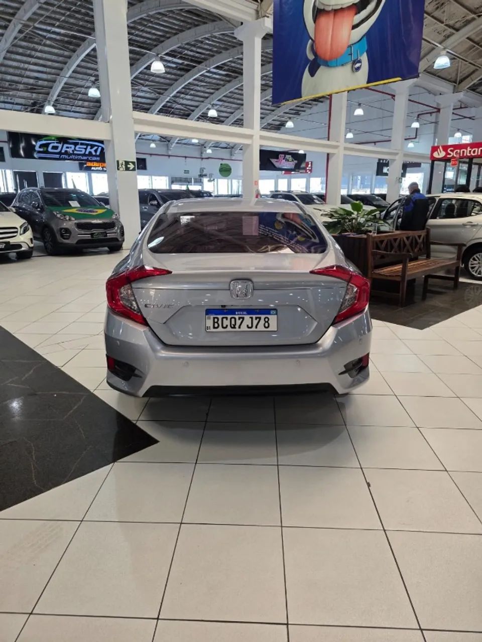 Honda Civic Sedan EXL 2.0 Flex 16V Aut.4p 2019 - Foto 3
