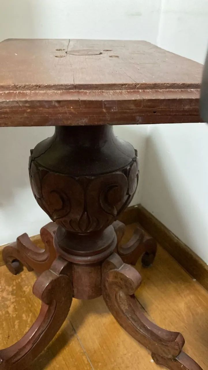 Pe de Mesa Madeira maciça  - Foto 3
