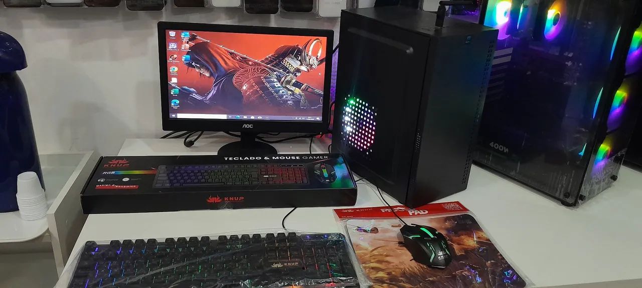 PC GAMER COMPLETO PARA JOGOS E ESTUDOS - Foto 5