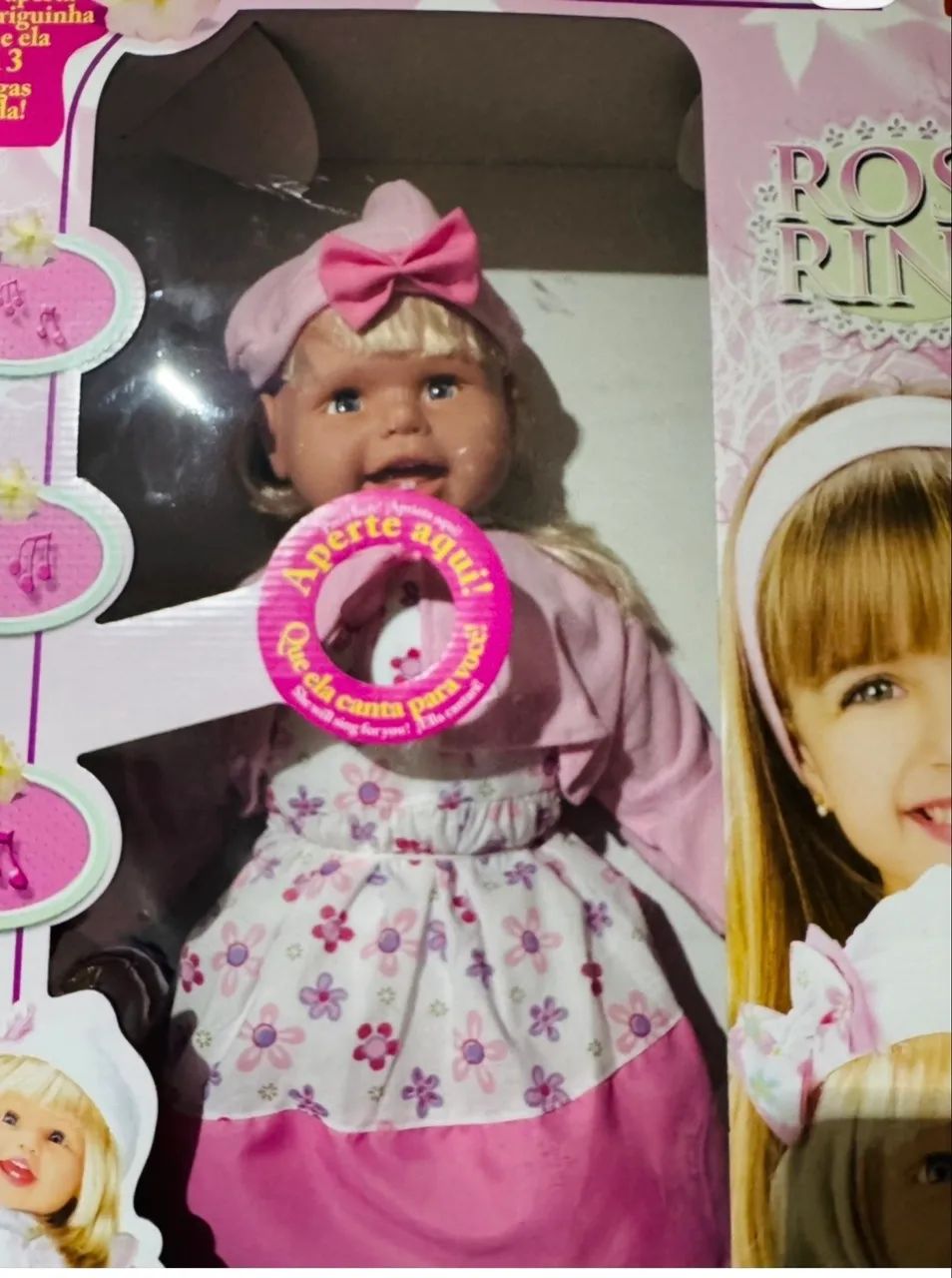 BONECA GRANDE RARA RING ROSE - Foto 2