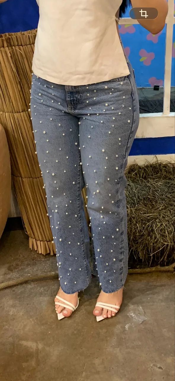 Calça jeans Zara