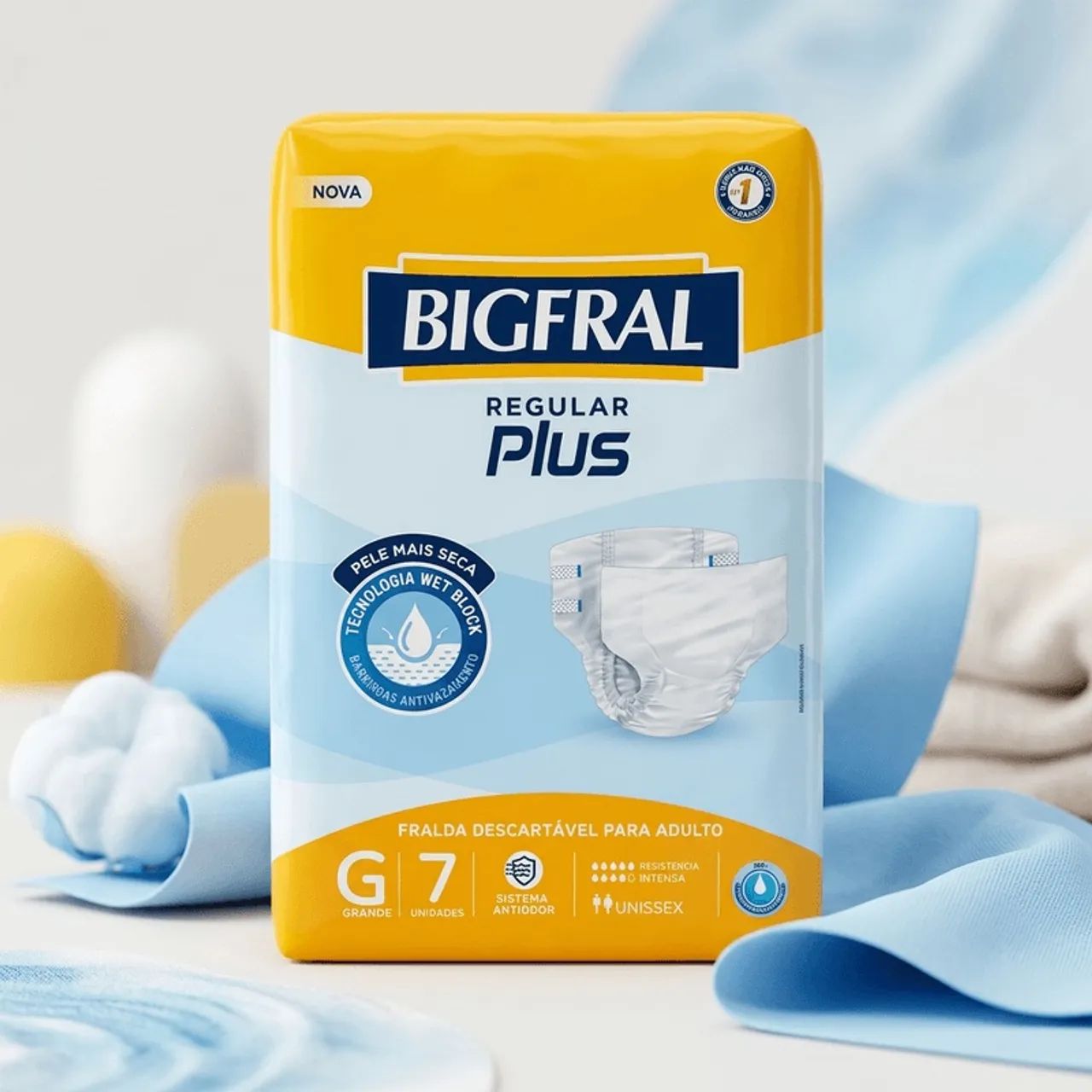 Fralda BIGFRAL Plus G e GG 