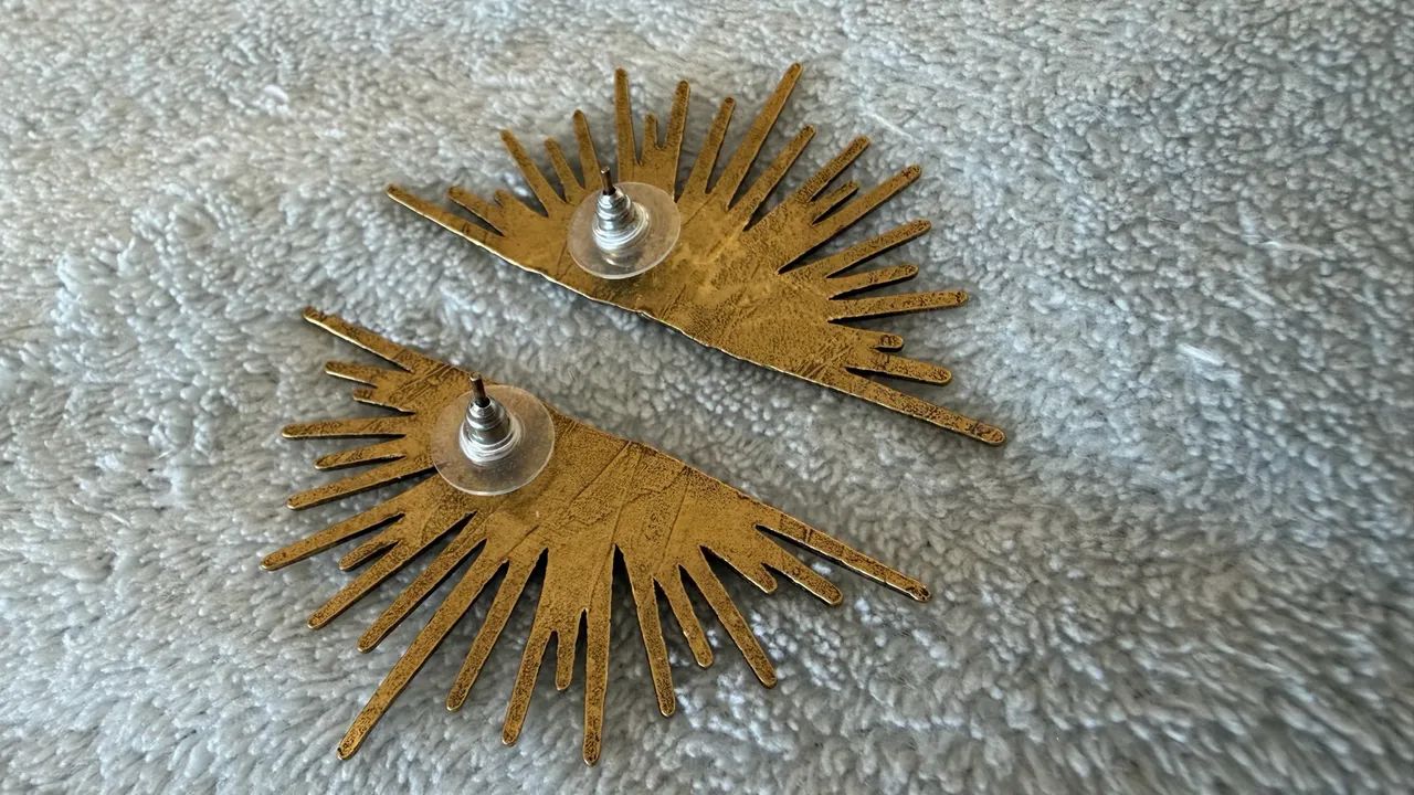Brinco Dourado Palone - Maxi Brinco - Foto 4