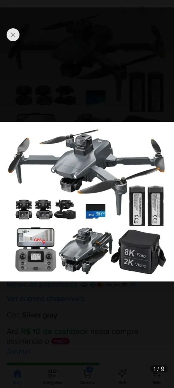 Drone profissional l600 pro