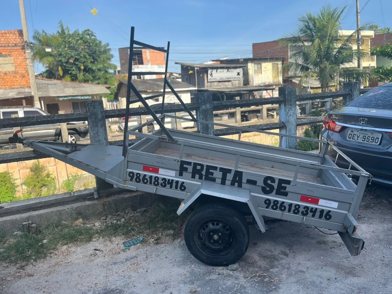Carretinha reboque 2025
